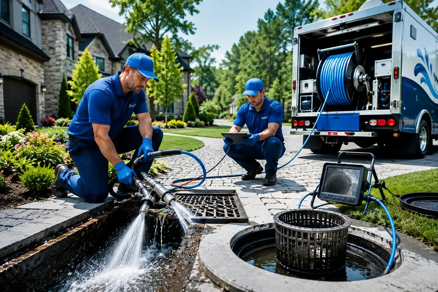 Local outdoor drain cleaning professionals in Carver, MA